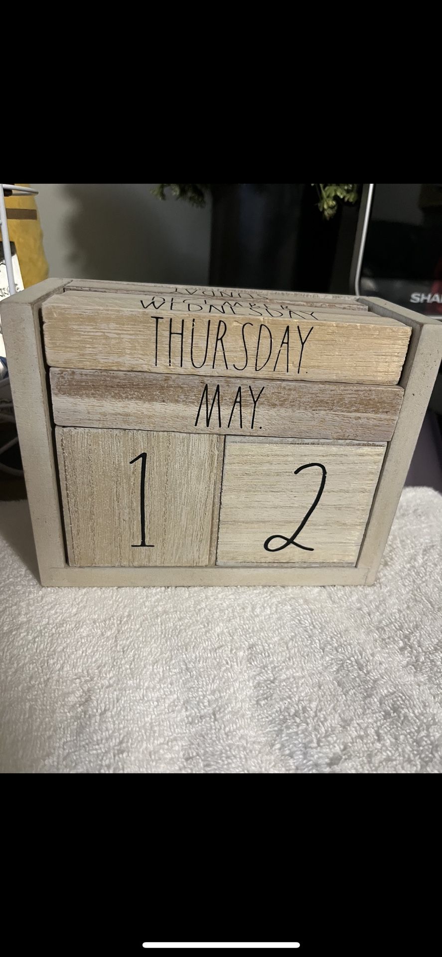 Wood Block Calendar