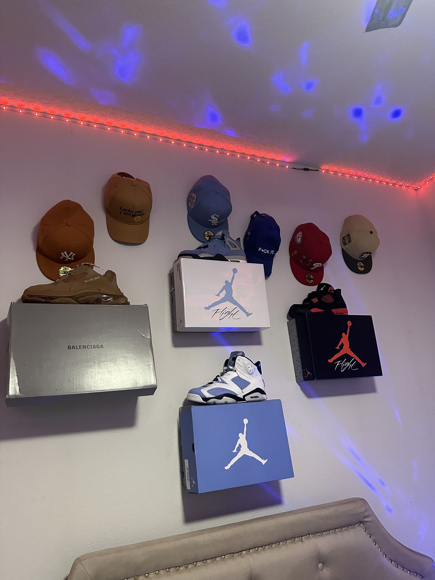 Balenciaga, Jordan 4s, Unc 6s, Red Thunder 4s