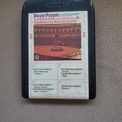 Deep Purple 8-track Tape