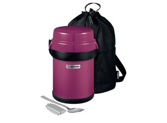 Zojirushi SL-JBE14VZ Mr. Bento Stainless Lunch Jar 41 Oz Plum 100