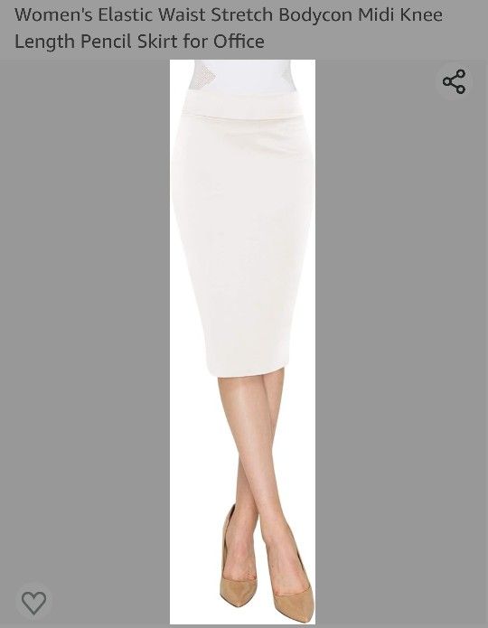 Women's Pencil Skirt - XL