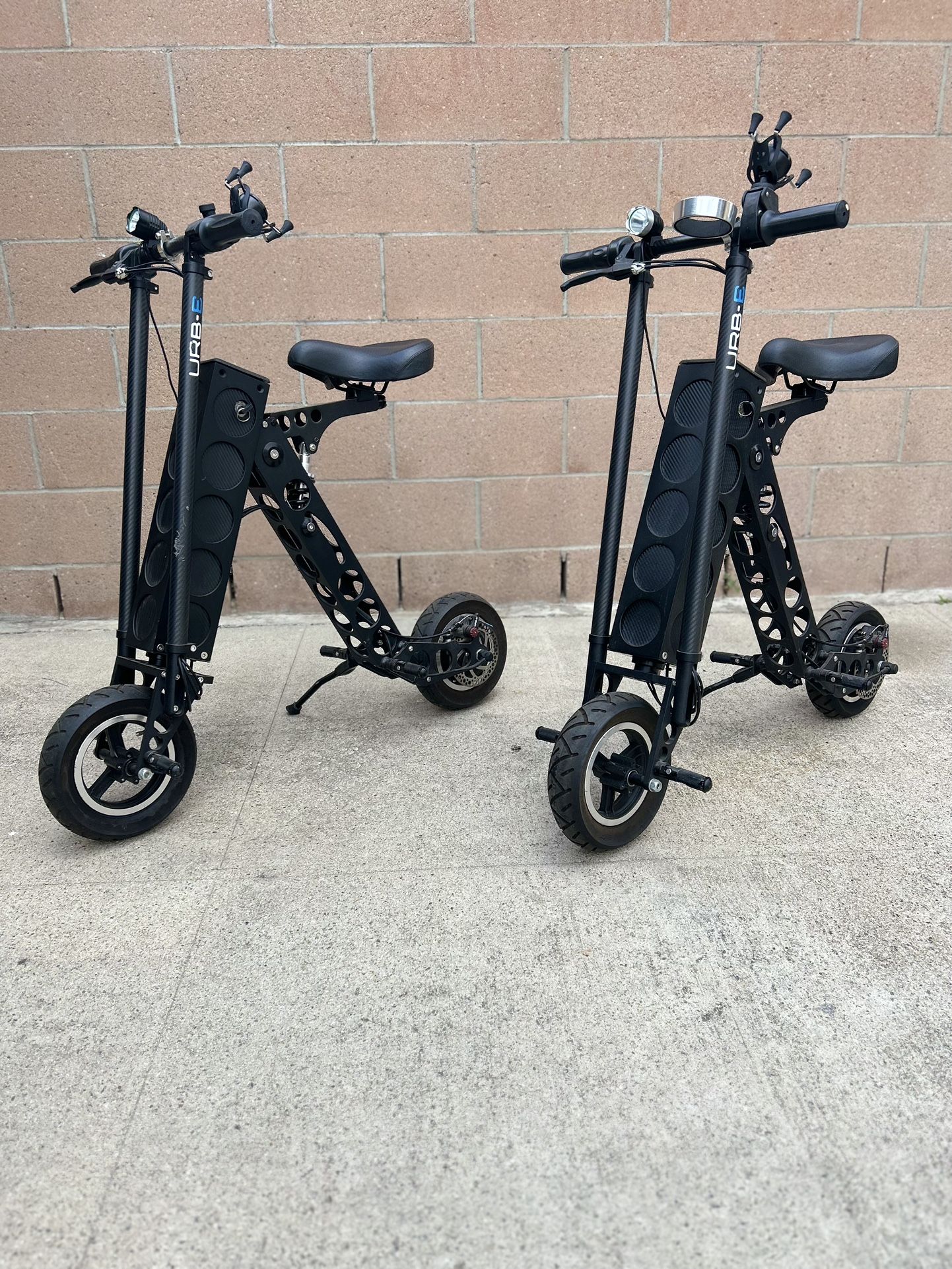 2 URB-E Pro GT Black Foldable Electric Scooter