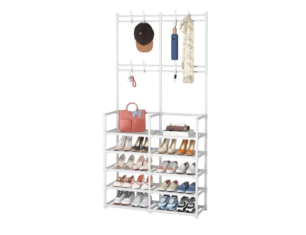 Laiensia 5-Tier Entryway Coat Rack