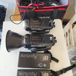 Aputure Light Storm 120d Video Lights (2 Pack)