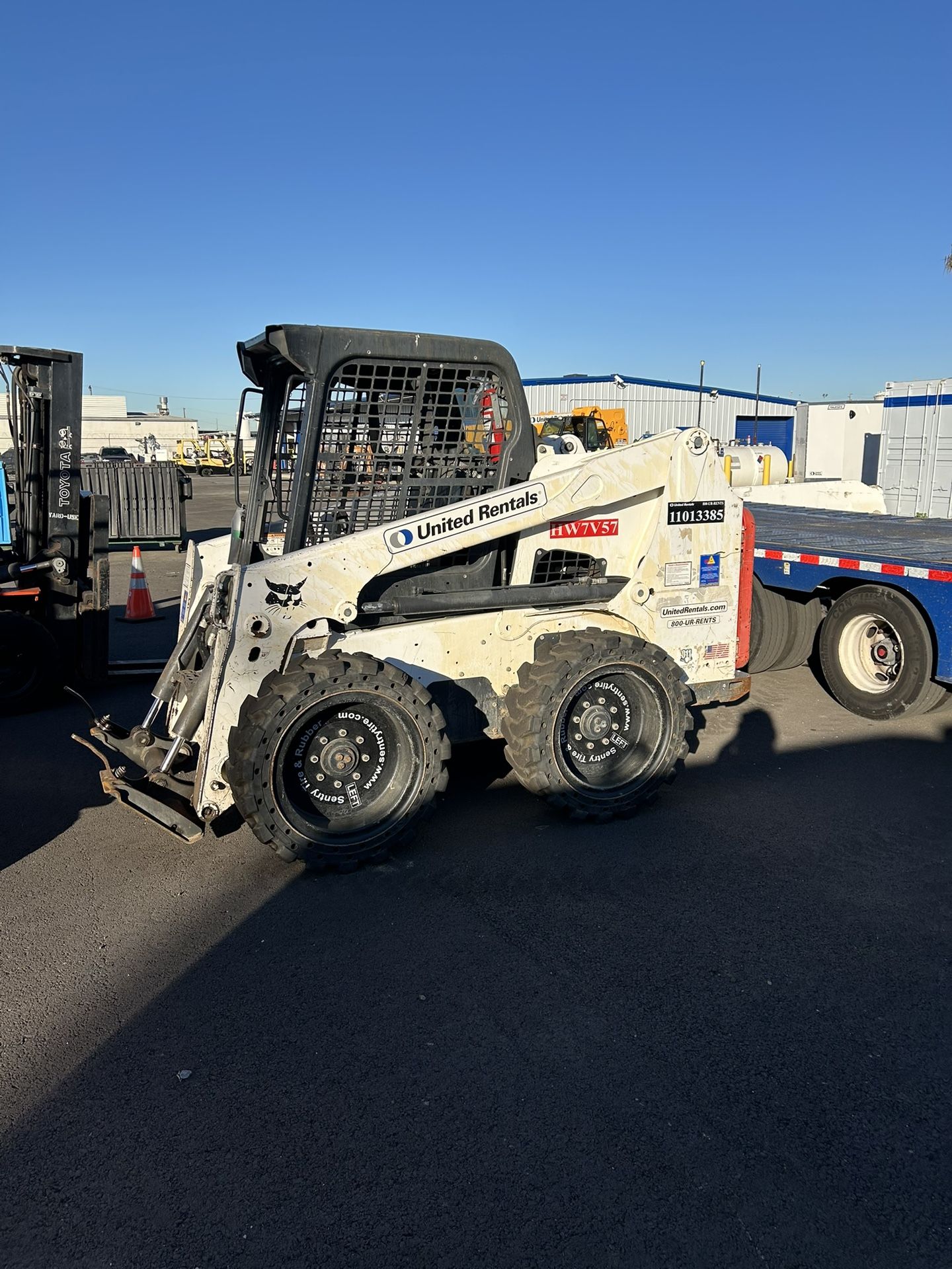 Skid Steer Wheel Loader