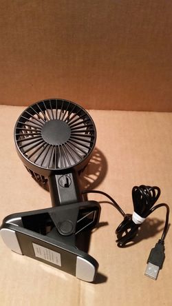 Portable mini fan(car,desk,table).