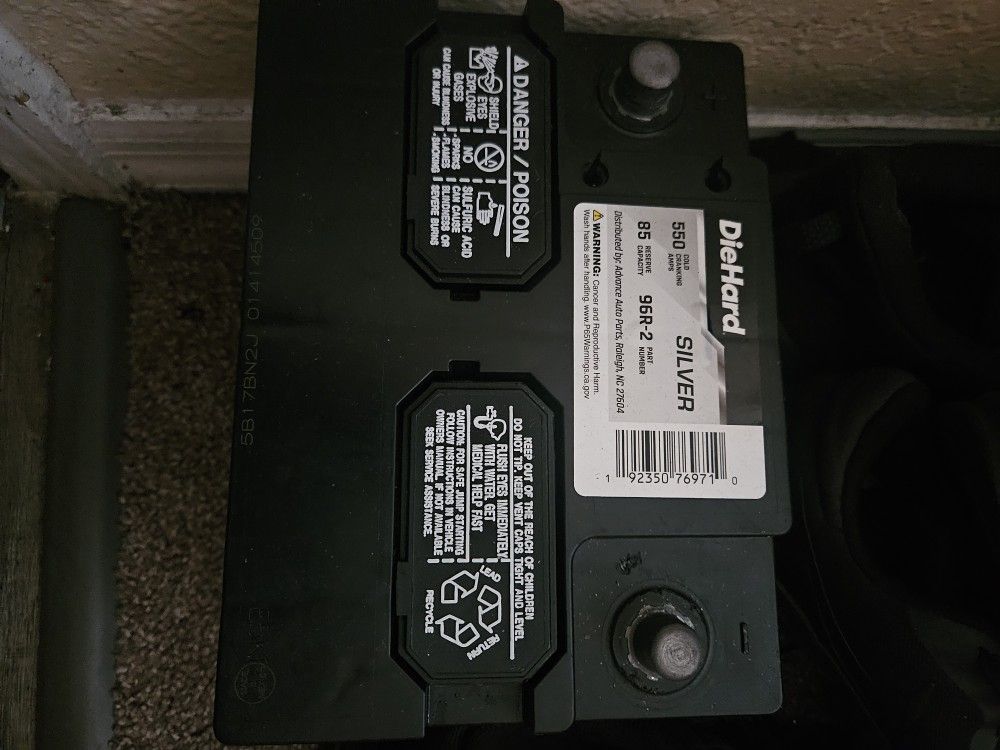 Die Hard Silver Car Battery