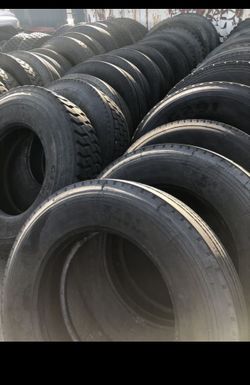 Semi truck tires
