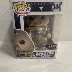 Funko Pop! Vinyl: Destiny - Emperor Calus - GameStop (Exclusive) #344 - Open Box