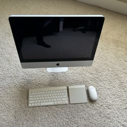 iMac 21.5” I5 2.6Ghz Quad, 32GB, 1TB HD , AMD GPU, Sonoma, Keyboard, Trackpad  & Mouse