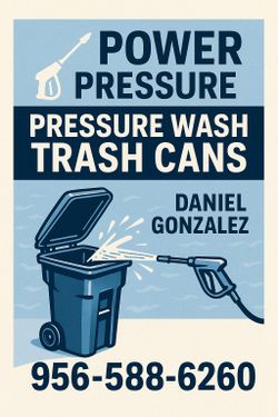 Cleaning Trash Bins