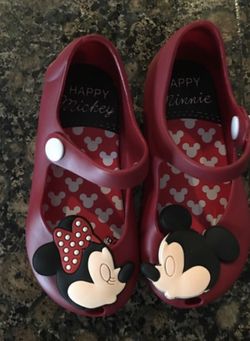 "Like" mini Melissa shoes size 8