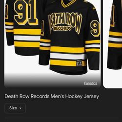 Death Row Hockey Jersey XL