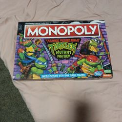 Monopoly Teenage Mutant Ninja Turtles Mutant Mayhem 