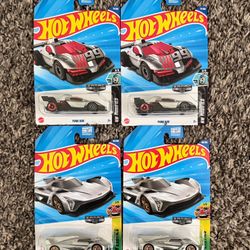 Hot Wheels Set Of 4 ZAMAC cars