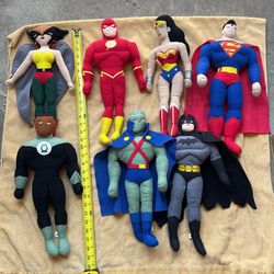 DC comics, 16 inch superhero plushes collectors