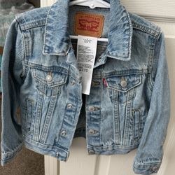 NEW W/O TAGS LEVI UNISEX 3T DENIM JACKET