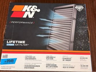 K&N Lifetime Cabin Air Filter for 4th Gen Acura MDX