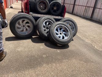 Rims with tires