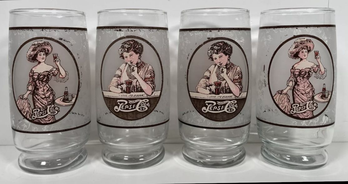 Vintage Pepsi Glasses