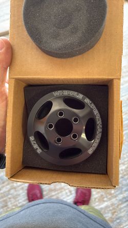 Supercharger pulley