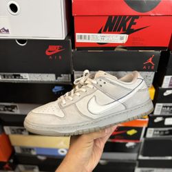 Nike Dunk Low Wolf Grey Pure Platinum size 10 USED But Clean