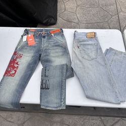 Heron Preston And Vintage Levi’s 501