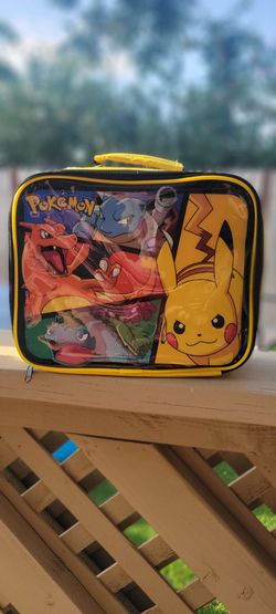Pokémon Soft Lunch Bag Box Pikachu Charizard Blastoise Bulbasaur Insulated
