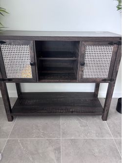 Brown table