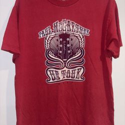 Vintage Paul McCartney Concert T Shirt On Giant Tag