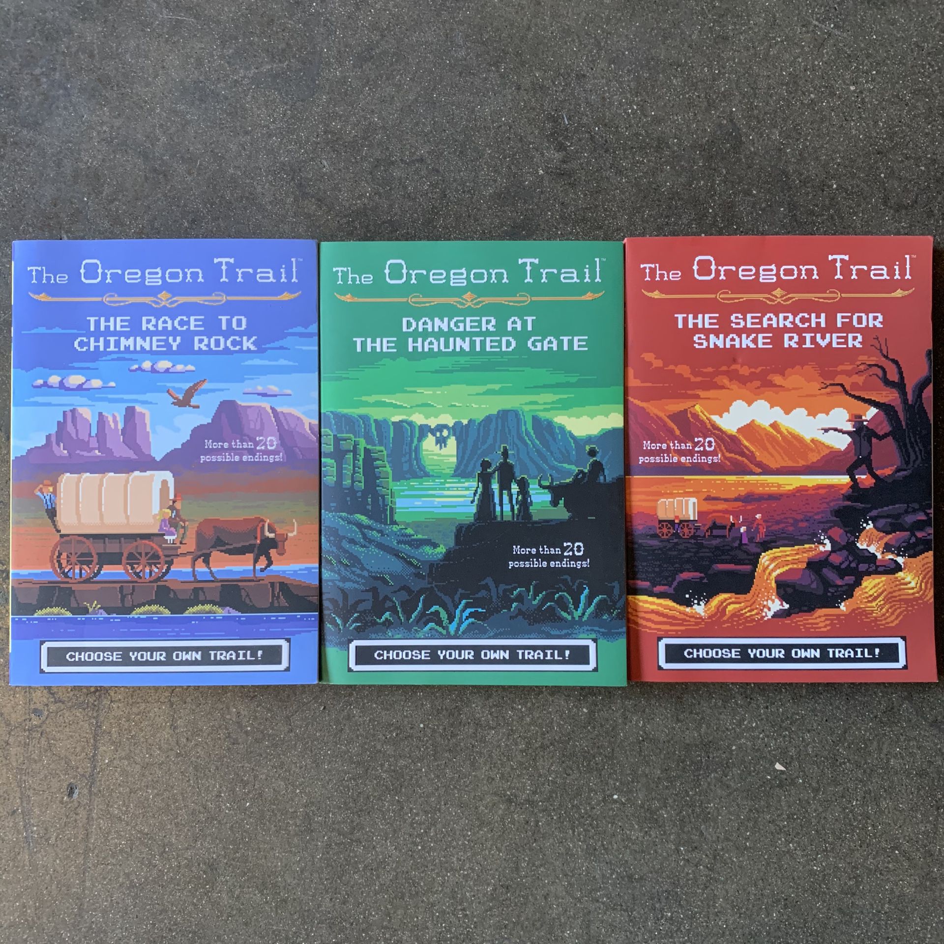 The Oregon Trail Book Set 1-3 / USED