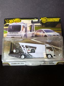 Hot Wheels Premium Team Transport '07 Honda Civic Type R