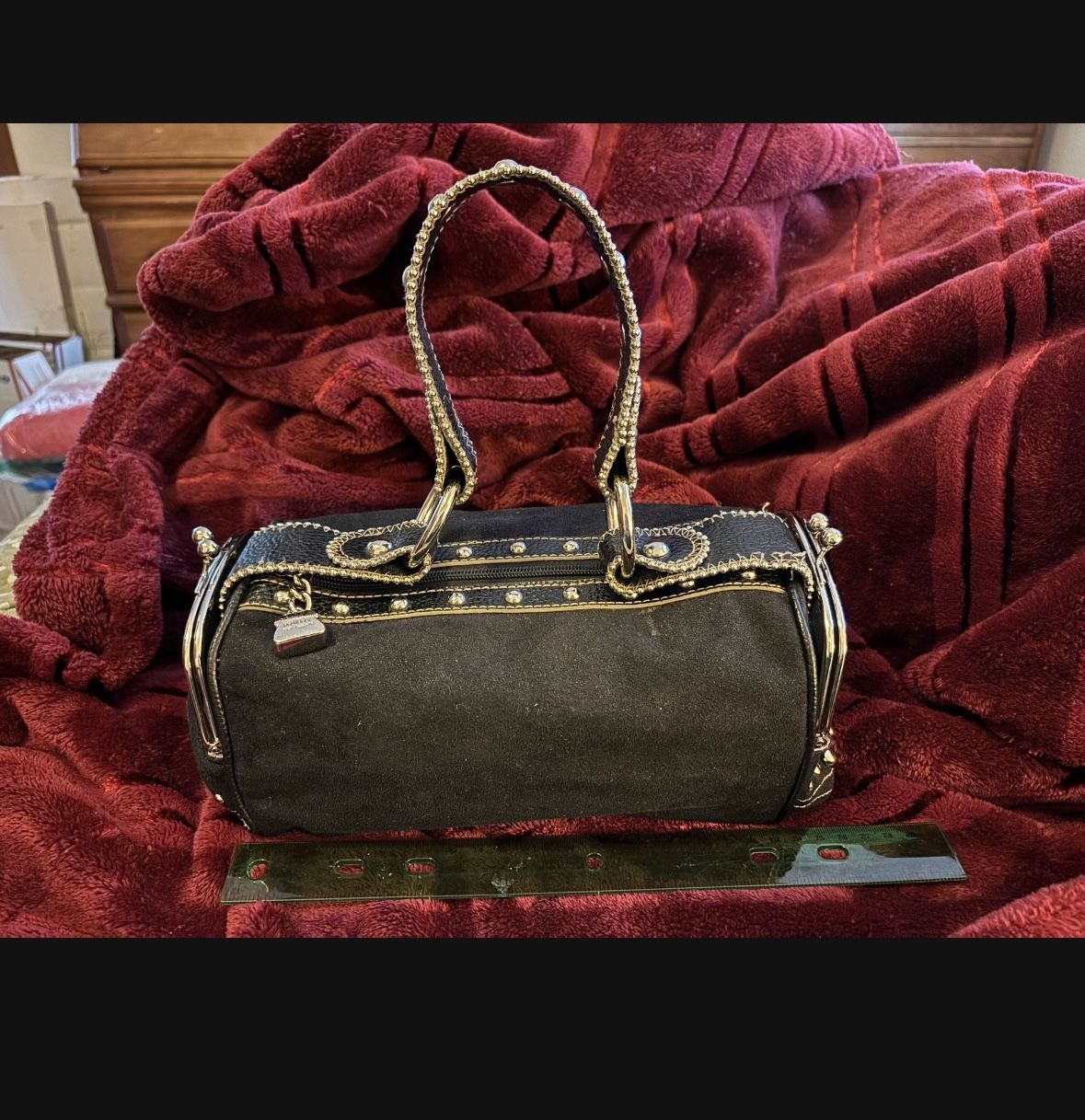 Vintage Kathy Van Zeeland  Clutch Style Purse