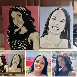 Painting 16”x20” on stretched canvas