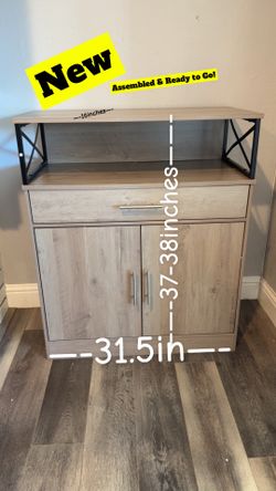 New Modern Wood Kitchen Hutch. Clovis. Ashlan & Fowler. FCFS.