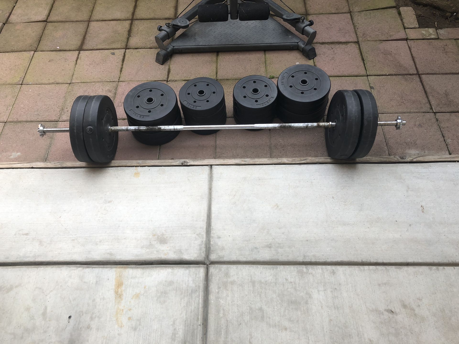300 lb weight set