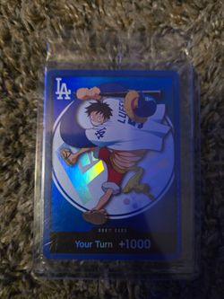 *SEALED* One Piece Card Game Luffy Don!! Card LA Dodgers