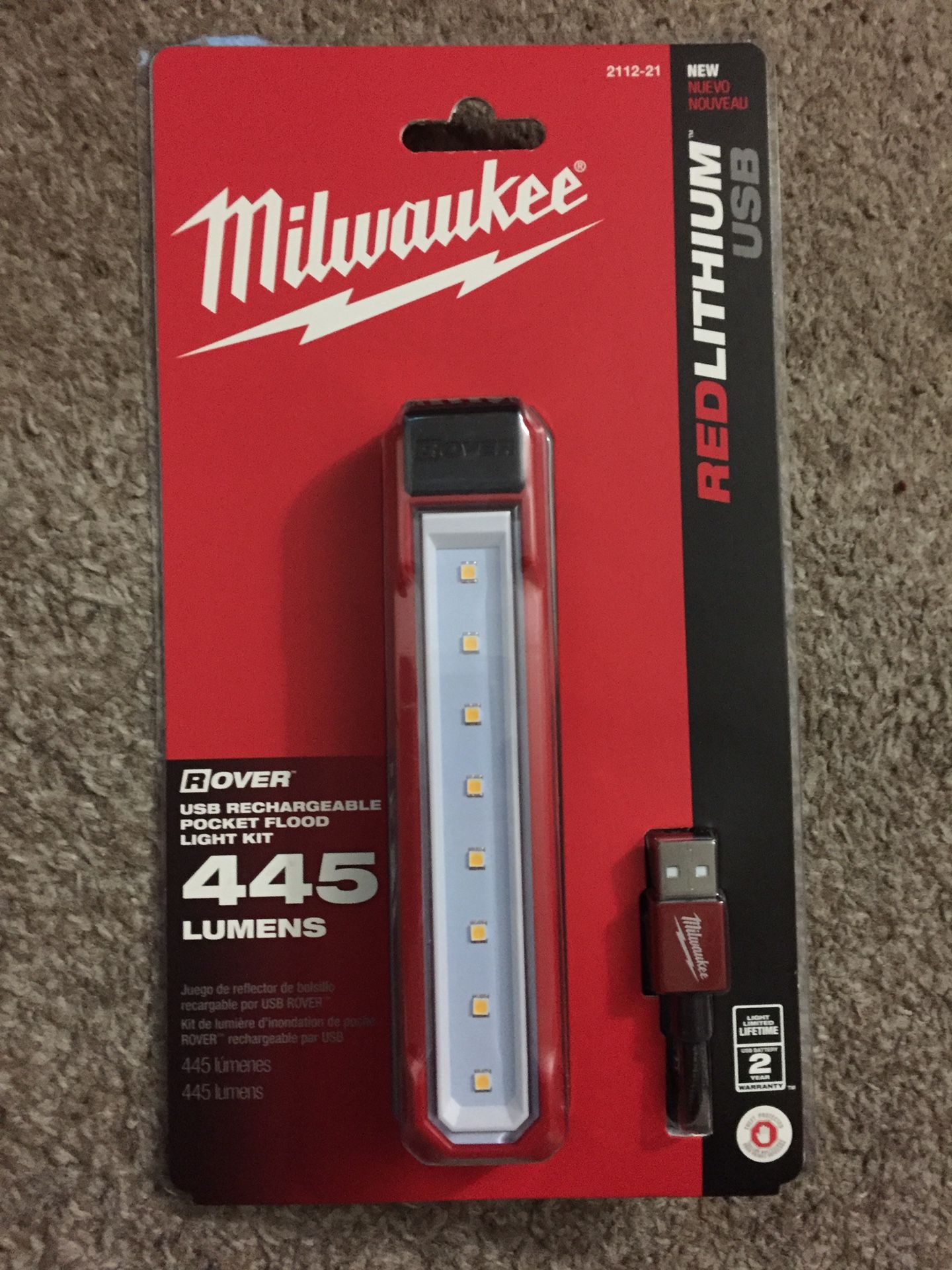 Milwaukee USB Rechargeable Floodlight