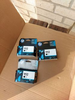 Set of 3 HP 952 Ink Cartridges
