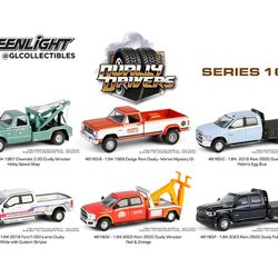 Greenlight 1:64 Dually Drivers Series 16 Assortment 