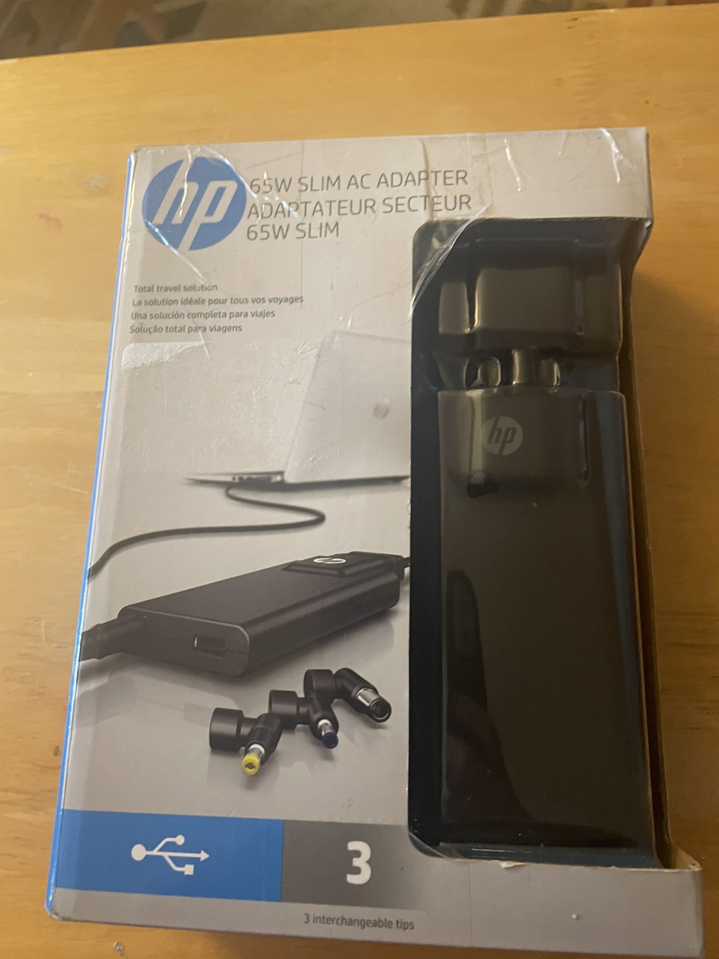 Hp Slim Ac Adapter Brand New Inbox Never Used Perfect Condition