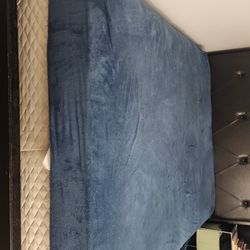 Queen size bed with frame