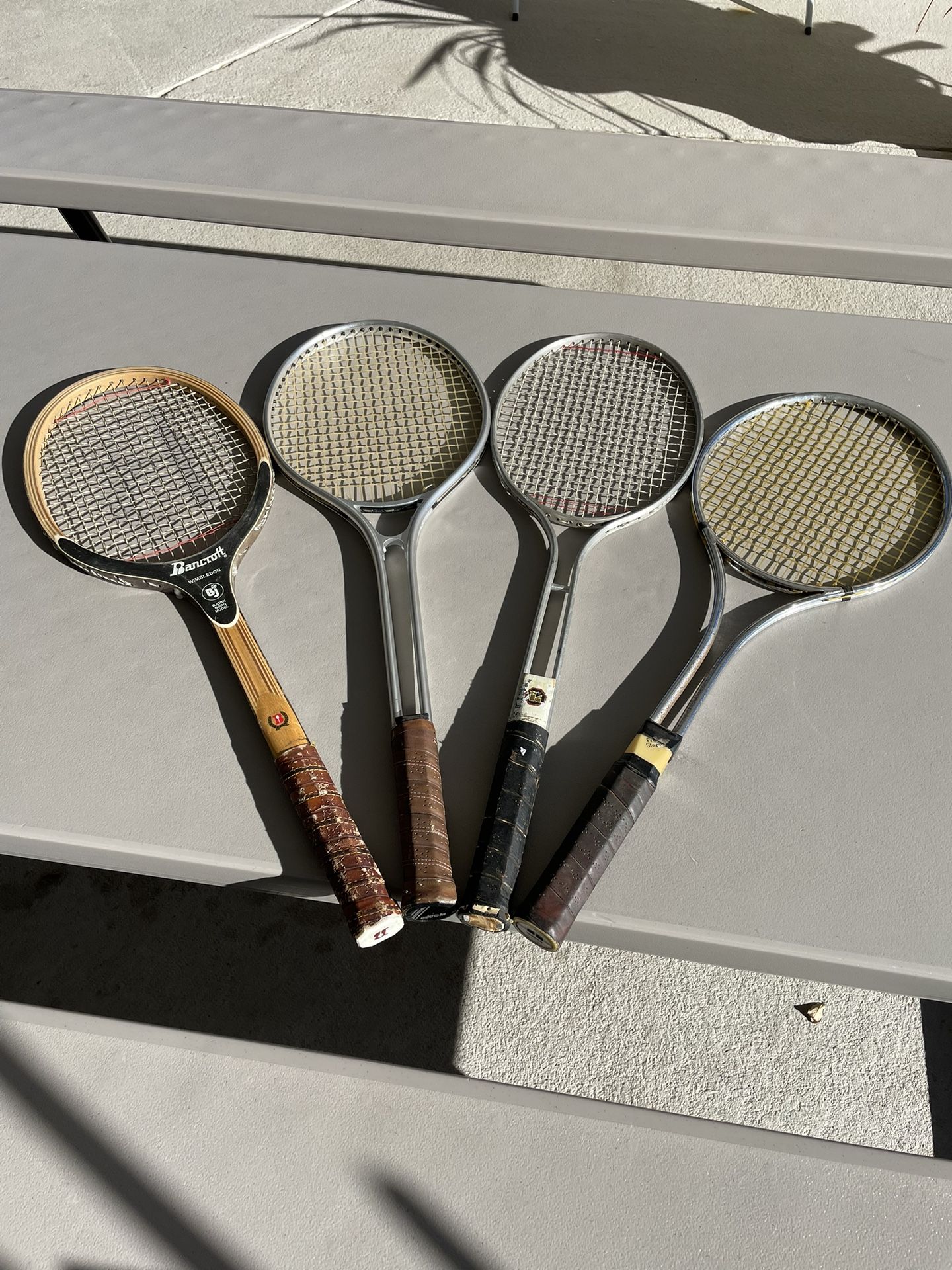 10 Vintage And Recent Tennis 🎾 Rackets Still In Good Shape