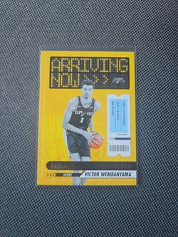 2023-24 Panini Hoops Victor Wembanyama Rc Rookie Year Arriving Now
