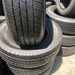 Set Of Four Wheels Brand Michelin Size P245/70R17