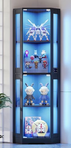 Corner Glass Display