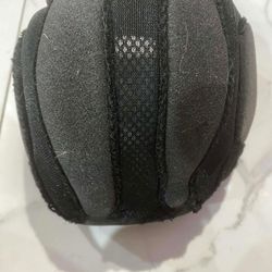  Fox Racing V1 Core Helmet Inner Top Liner Pad Black LG