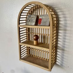 Rattan Wall Shelf