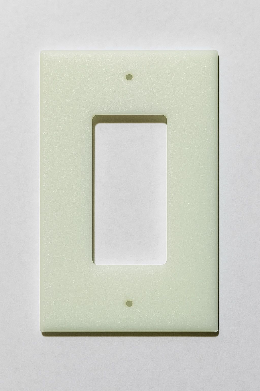 Custom Glow-in-the-Dark Light Switch Cover – UV Flashlight Included!