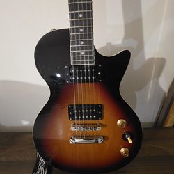 Electric Guitar With strap